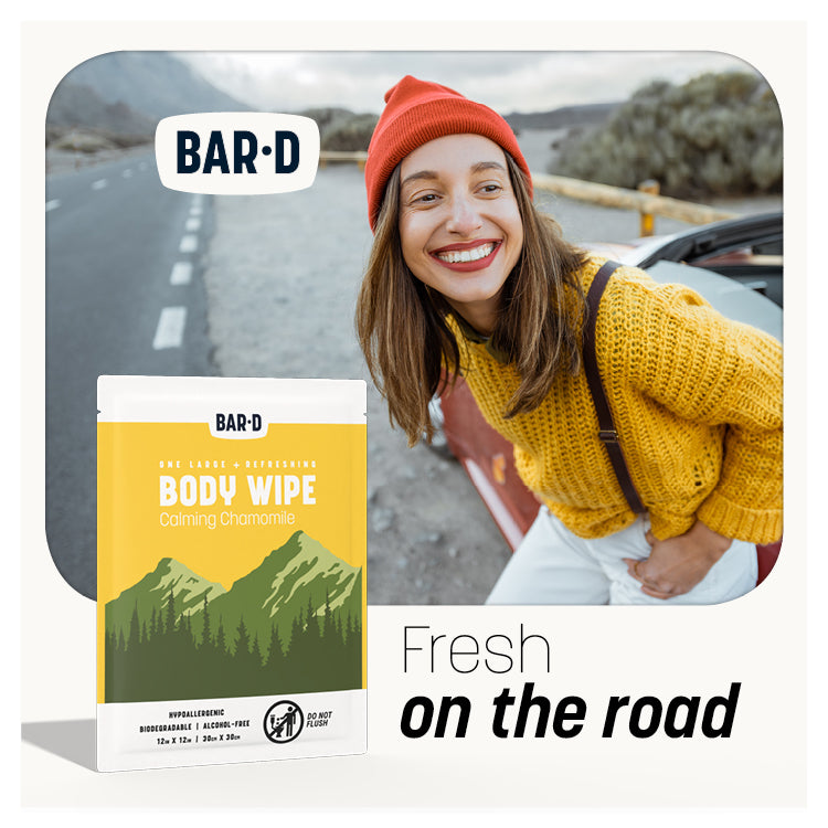 Full Body Wipes Bundle Pack-80 I Aloe Vera, Mint, Unscented, Chamomile | 20 Individually Wrapped Wipes x 4